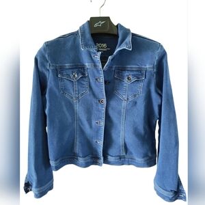 Parasuco Large dark stretch denim jacket‎
